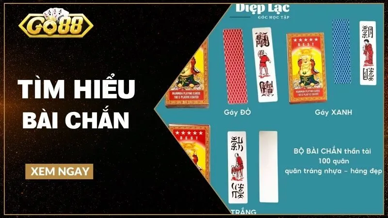 Bài chắn là gì? Luật chơi, cách tính điểm và cước sắc cơ bản