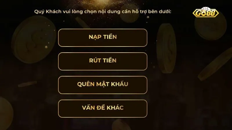 Cổng Live Chat hỗ trợ người chơi lấy lại mật khẩu Go88 Cổng Live Chat hỗ trợ người chơi lấy lại mật khẩu Go88